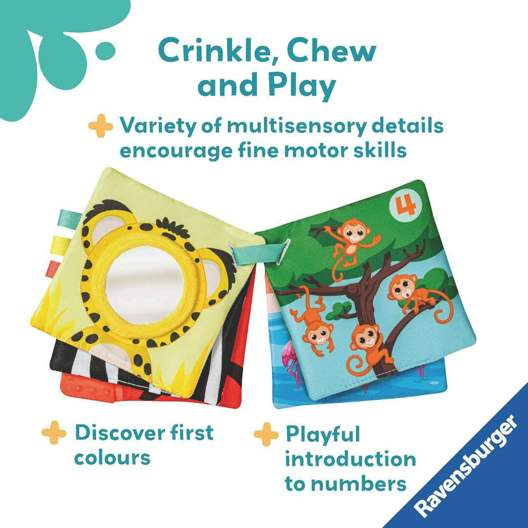 Toys N Tuck:Ravensburger Play+ My First Book Numbers & Colours,Ravensburger