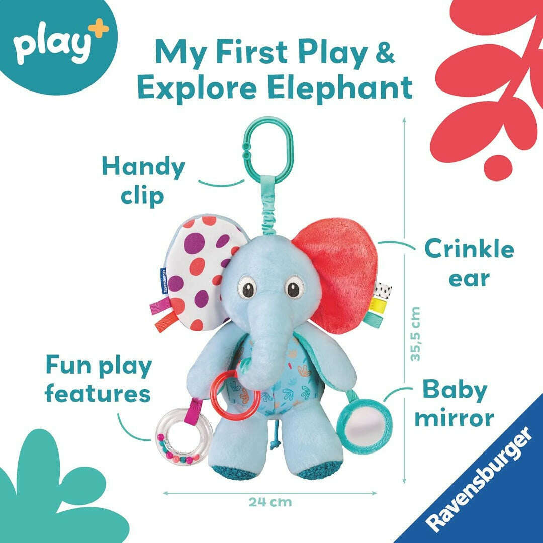 Toys N Tuck:Ravensburger Play+ Play & Explore Elephant,Ravensburger