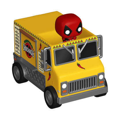 Toys N Tuck:Bitty Pop! Rides Deadpool with Chimichanga Truck,Funko