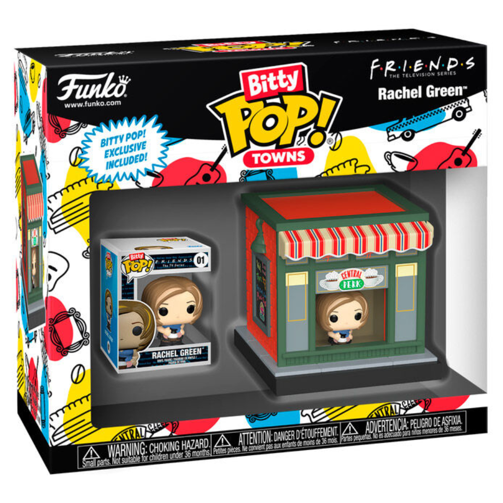 Toys N Tuck:Bitty Pop! Towns Rachel Green and Central Perk,Funko