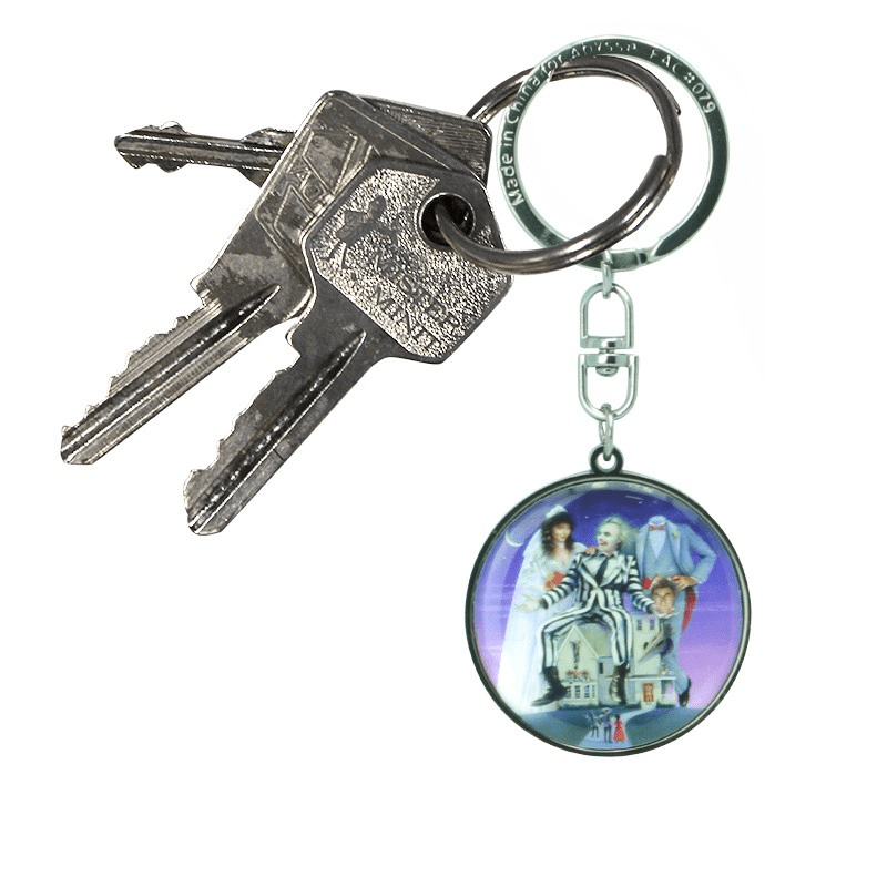 Toys N Tuck:Beetlejuice - Keychain Beetlejuice & Maitland couple,Beetlejuice