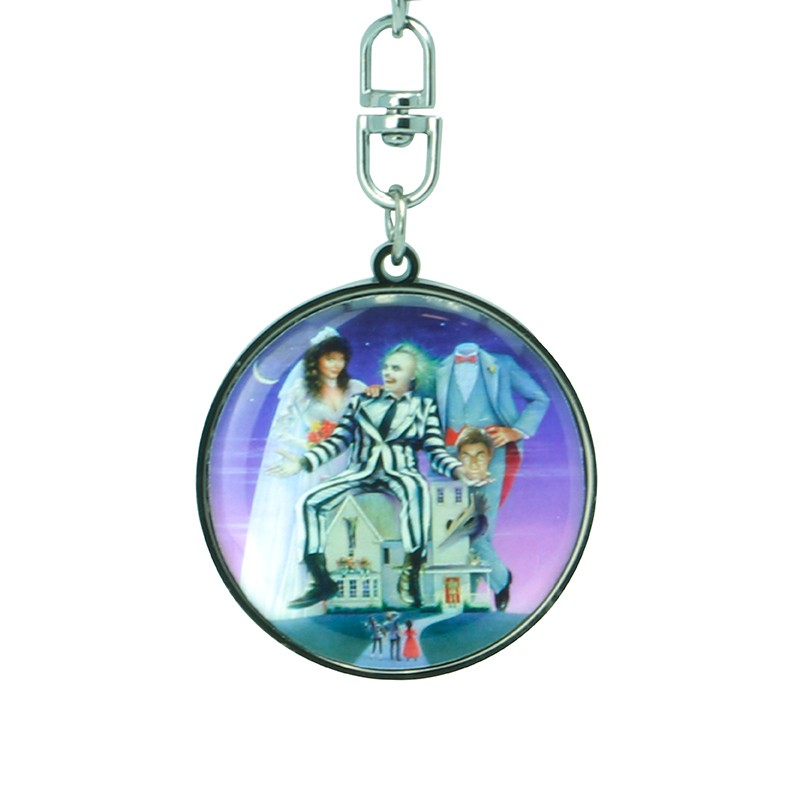 Toys N Tuck:Beetlejuice - Keychain Beetlejuice & Maitland couple,Beetlejuice