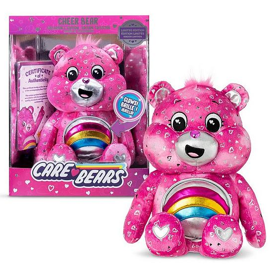 Toys N Tuck:Care Bears Collector Edition - 14'' Cheer Bear,Care Bears