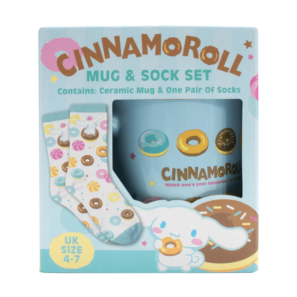 Toys N Tuck:Sanrio Cinnamoroll Mug & Sock Set,Sanrio