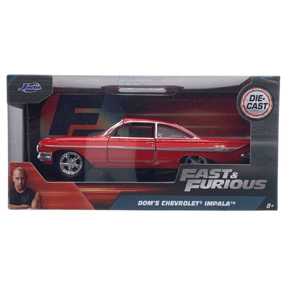 Toys N Tuck:Jada Fast & Furious 1:32 Die Cast Dom's Chevrolet Impala,Fast