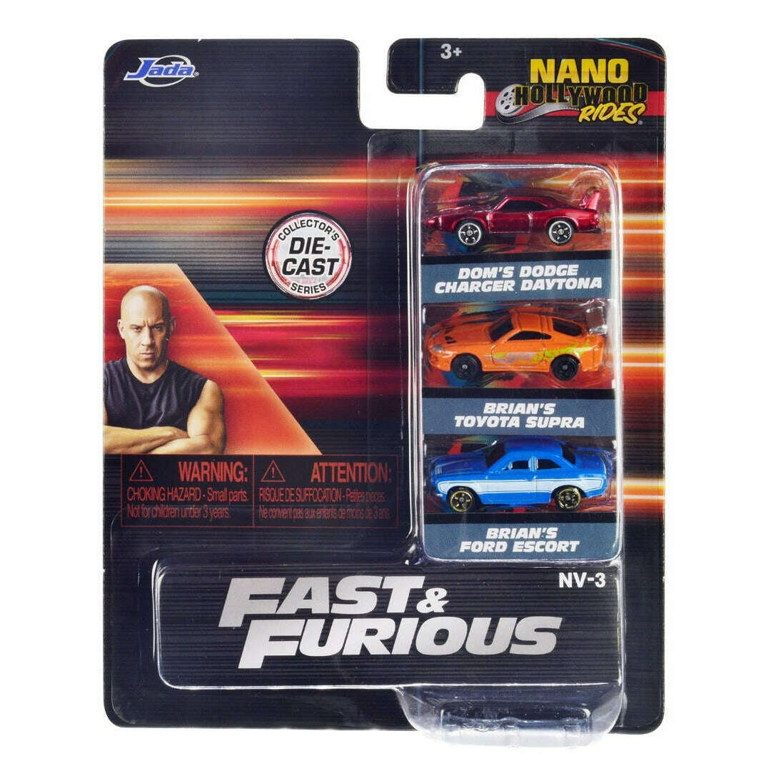 Toys N Tuck:Jada Nano Hollywood Rides Fast & Furious NV-3,Jada