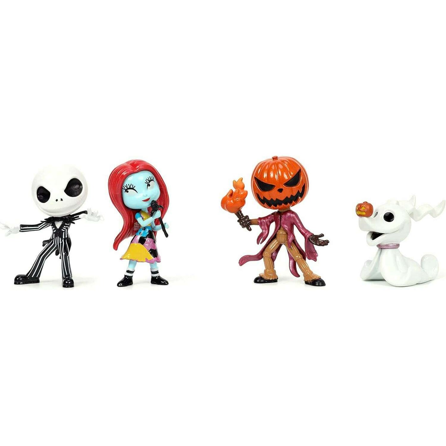 Toys N Tuck:Jada 2.5 inch Metalfigs The Nightmare Before Christmas 4 Pack,Disney