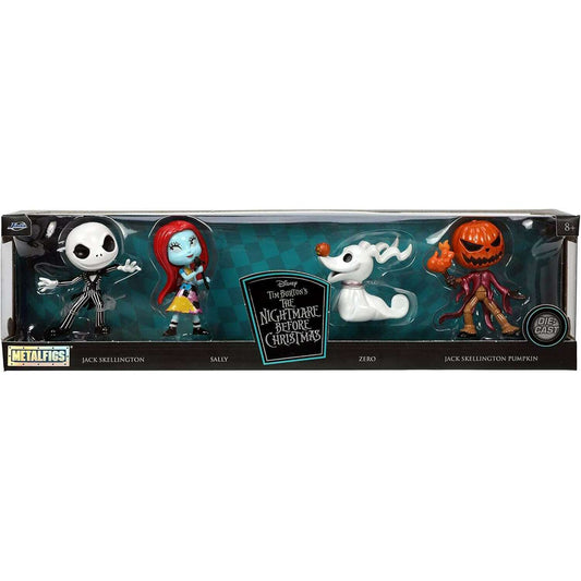 Toys N Tuck:Jada 2.5 inch Metalfigs The Nightmare Before Christmas 4 Pack,Disney