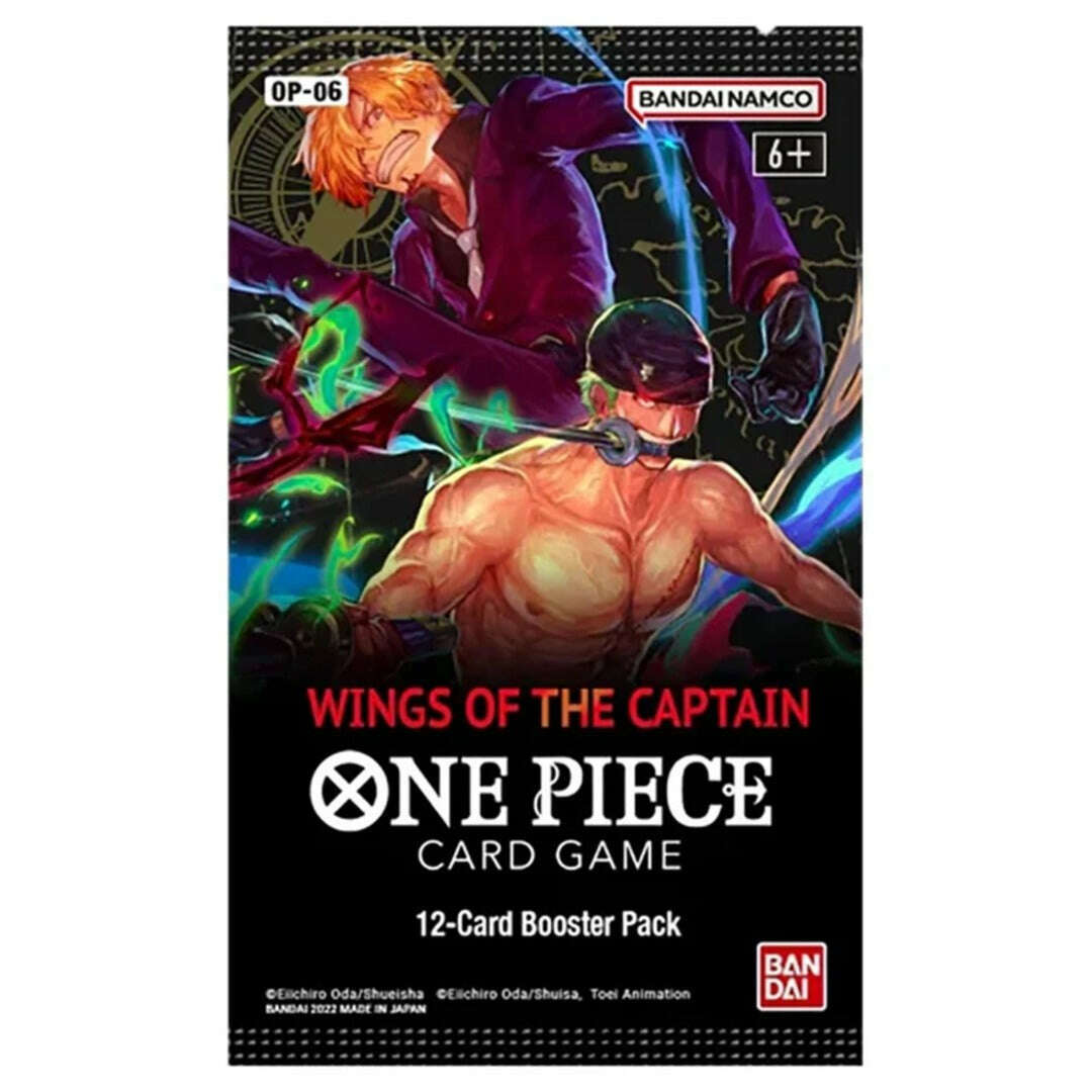 Toys N Tuck:One Piece Card Game Wings Of The Captain Booster Pack OP-06,One Piece