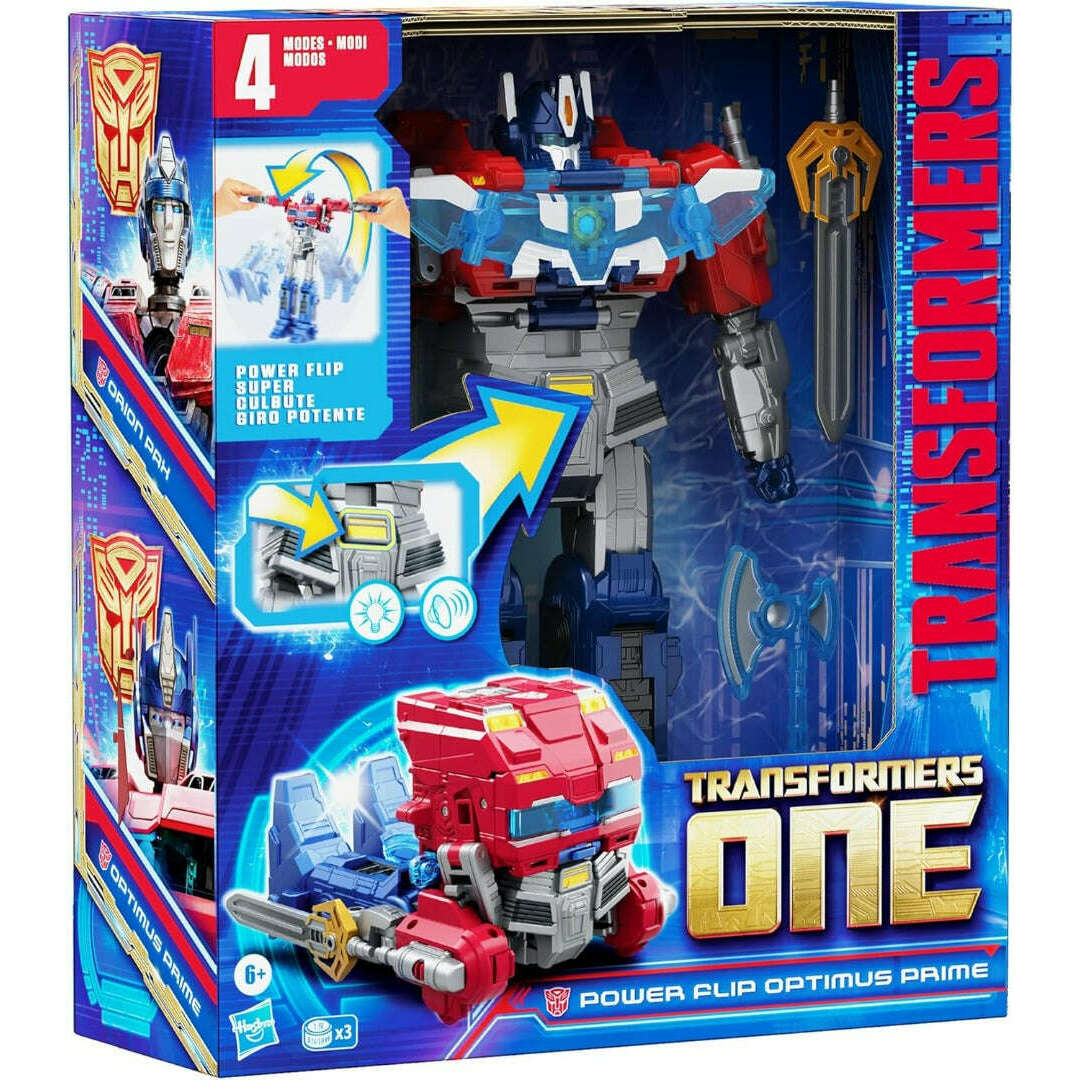 Toys N Tuck:Transformers One Power Flip Optimus Prime,Transformers