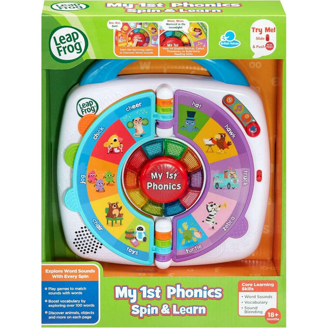 Toys N Tuck:LeapFrog My 1st Phonics Spin & Learn,Leap Frog