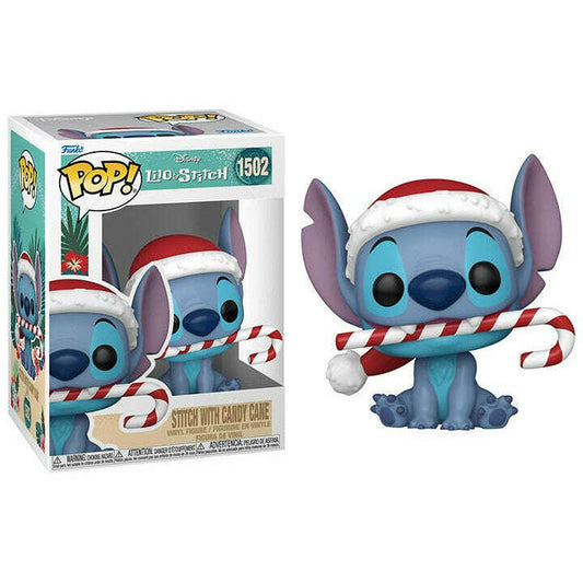 Toys N Tuck:Pop! Vinyl - Disney Lilo & Stitch - Stitch with Candy Cane 1502,Disney