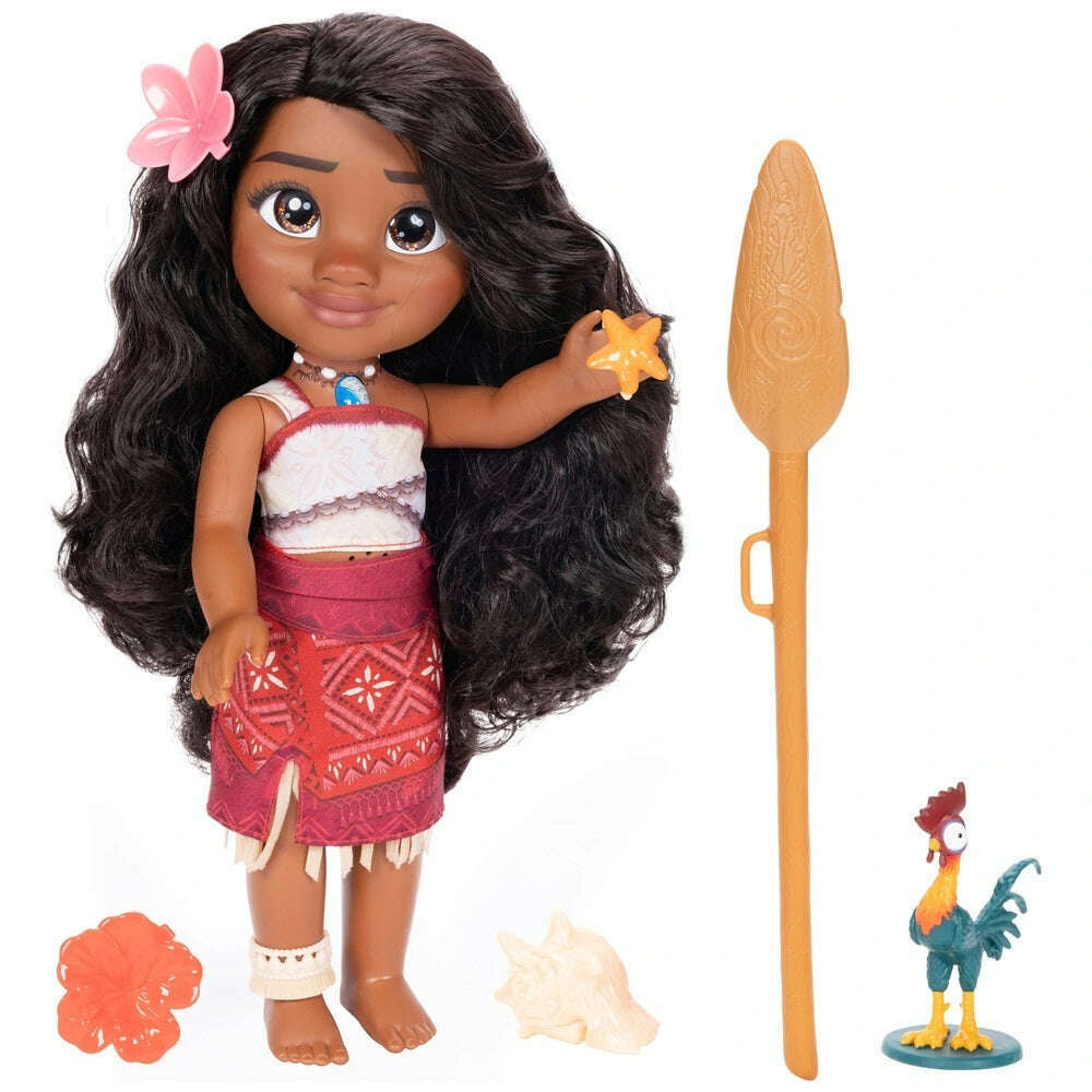 Toys N Tuck:Disney Moana 2 - My Singing Friend Moana Toddler Doll with Heihei,Disney