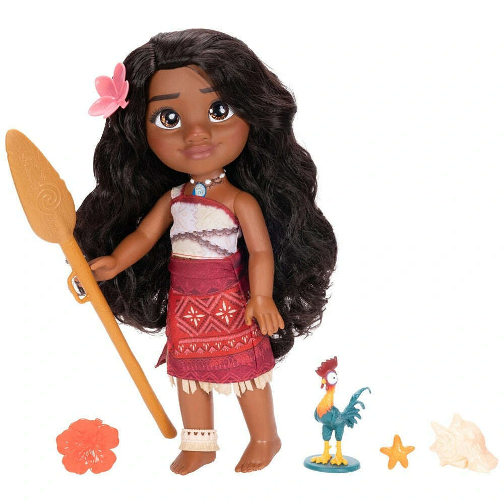 Disney Moana 2 - My Singing Friend Moana Toddler Doll with Heihei 