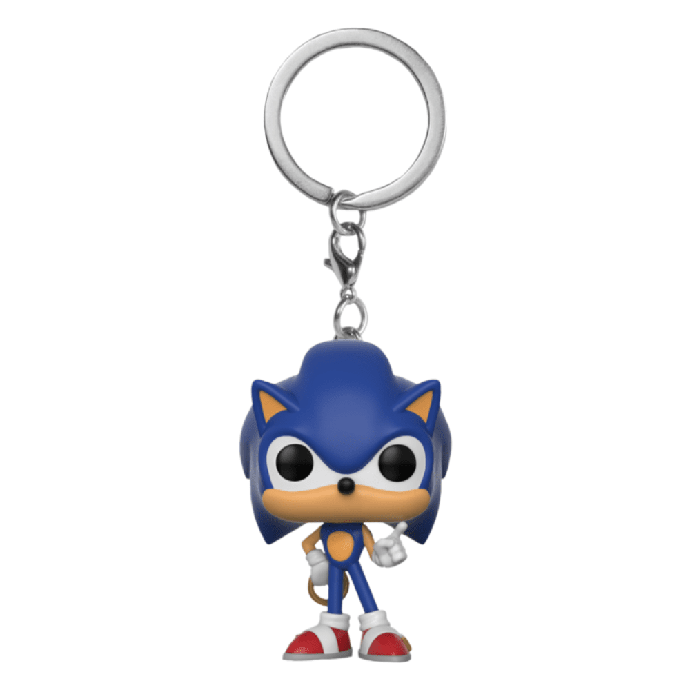 Toys N Tuck:Funko Pocket Pop Keychain - Sonic The Hedgehog - Sonic with Ring,Sonic The Hedgehog