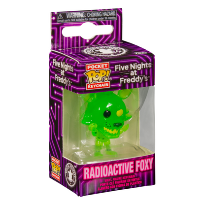 Toys N Tuck:Funko Pocket Pop Keychain - Five Nights At Freddys - Radioactive Foxy,Five Nights At Freddy