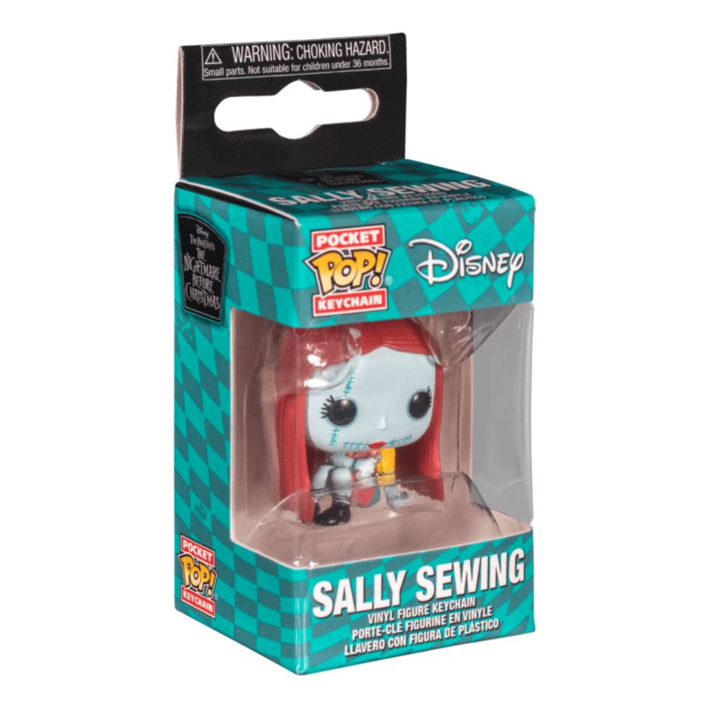 Toys N Tuck:Funko Pocket Pop Keychain - Nightmare Before Christmas - Sally Sewing,Disney