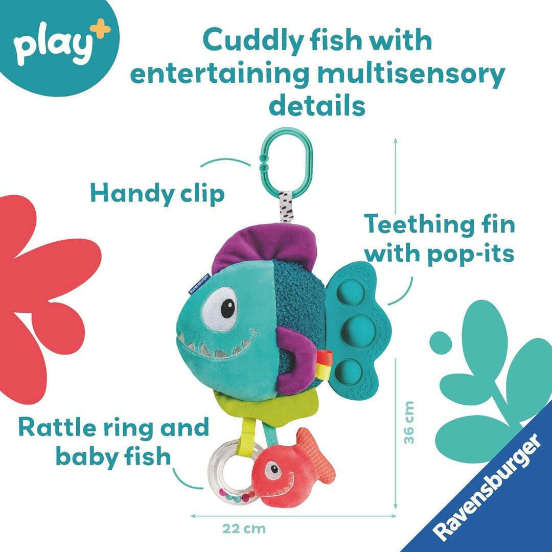 Toys N Tuck:Ravensburger Play+ Pop-It Piranha,Ravensburger