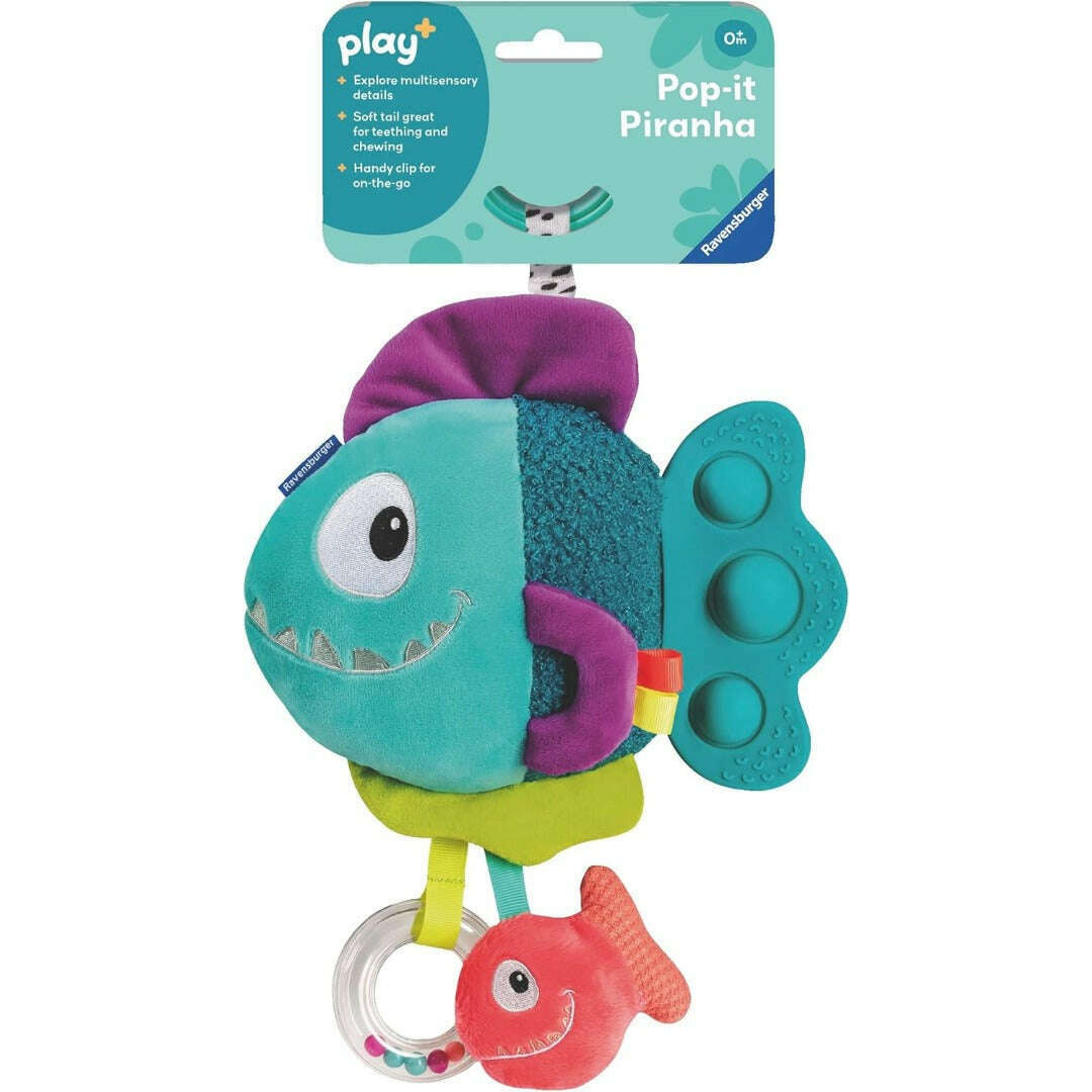 Toys N Tuck:Ravensburger Play+ Pop-It Piranha,Ravensburger