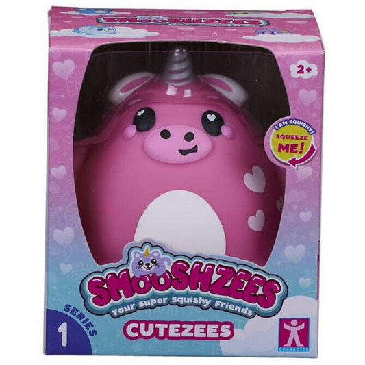 Toys N Tuck:Smooshzees Cutezees Pink Unicorn Scarlet,Smooshzees