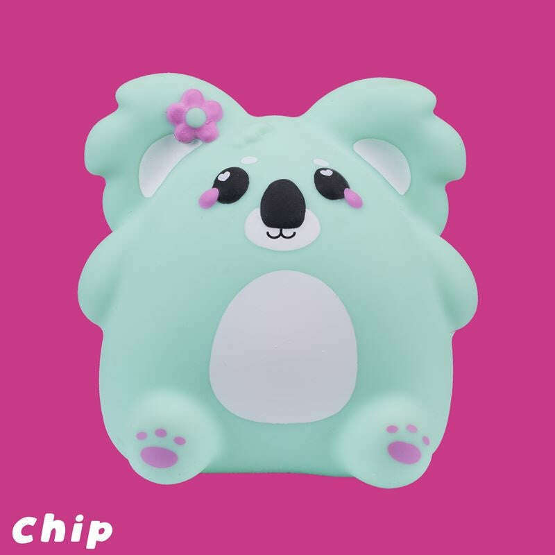 Toys N Tuck:Smooshzees Cutezees Green Koala Chip,Smooshzees