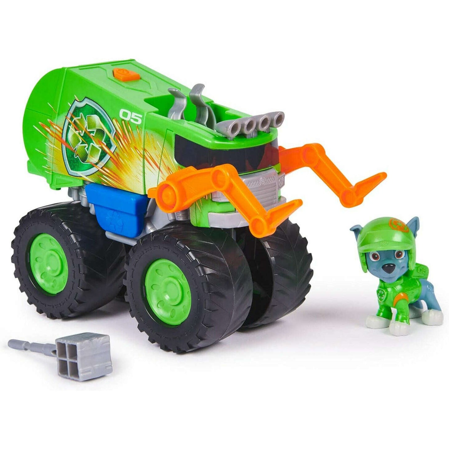 Toys N Tuck:Paw Patrol Rescue Wheels Rocky with Recycling Truck,Paw Patrol