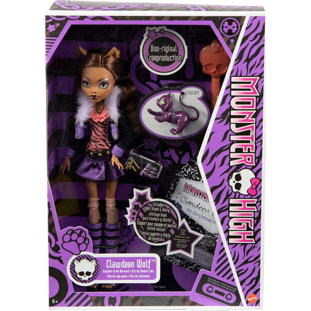 Toys N Tuck:Monster High Boo-riginal Creeproduction Clawdeen Wolf,Monster High