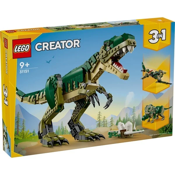 Toys N Tuck:Lego 31151 Creator 3 In 1 T. rex,Lego