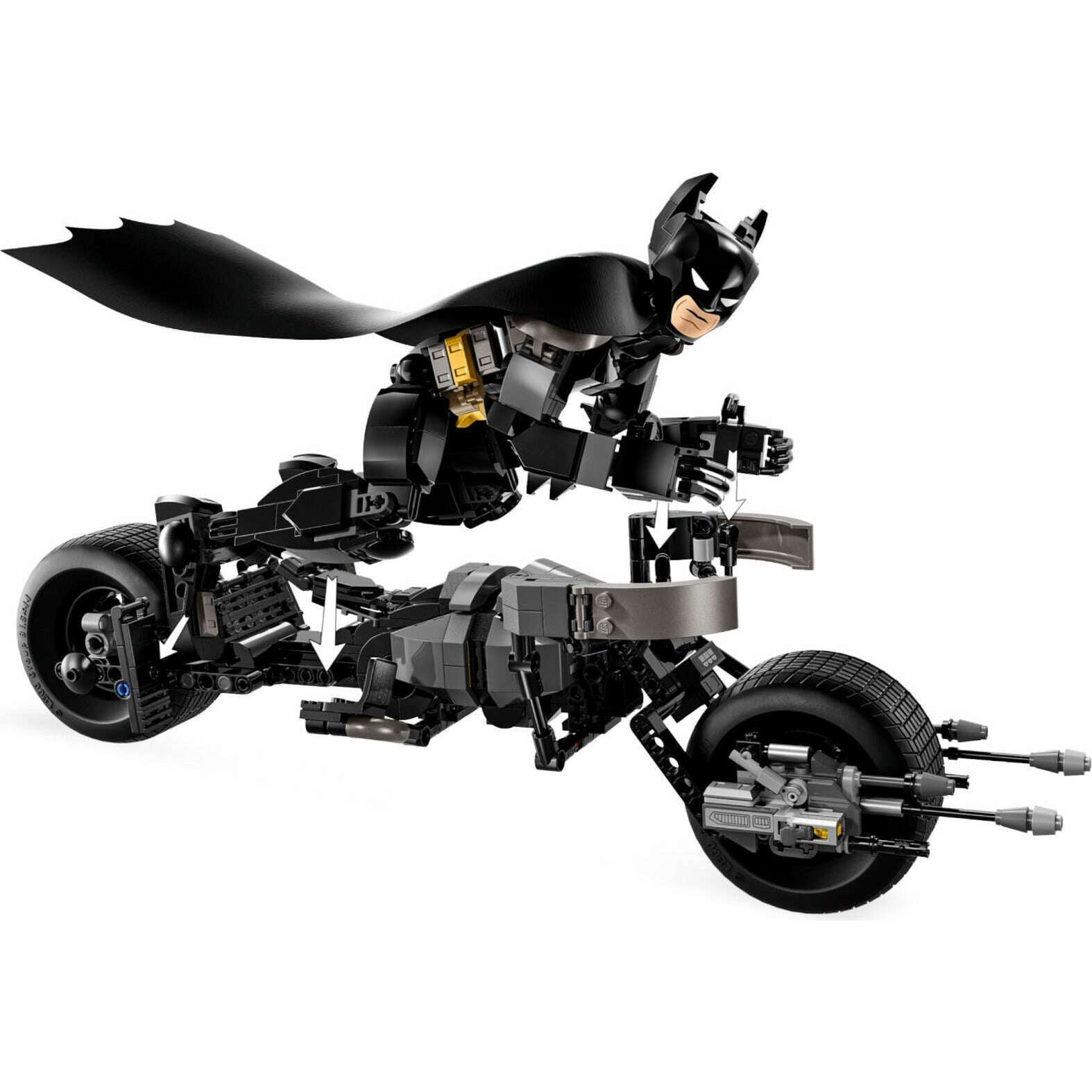Toys N Tuck:Lego 76273 DC Batman Construction Figure & The Bat-Pod Bike,Lego