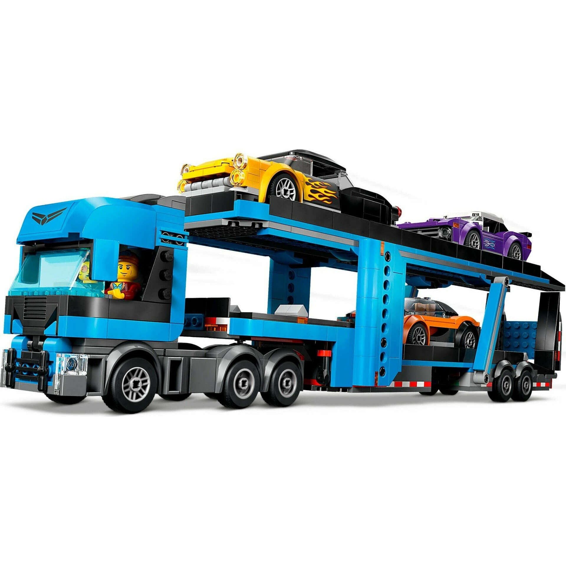 Toys N Tuck:Lego 60408 City Car Transporter Truck With Sports Cars,Lego