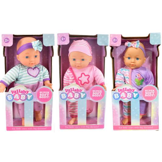 Toys N Tuck:Lullaby Baby Soft Body Doll,Lullaby Baby