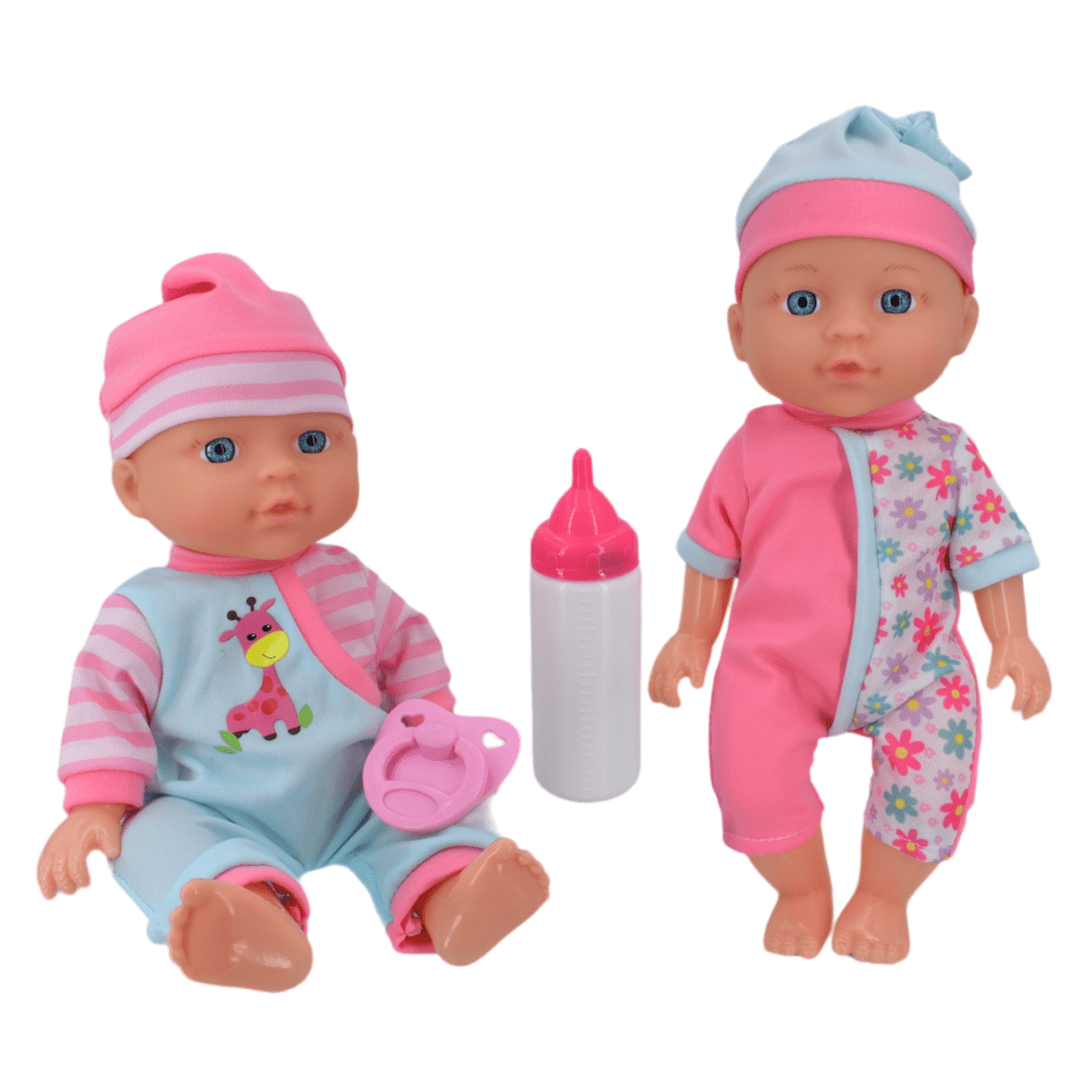 Toys N Tuck:Lullaby Baby Twin Dolls Set With Accessories,Lullaby Baby