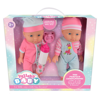 Toys N Tuck:Lullaby Baby Twin Dolls Set With Accessories,Lullaby Baby