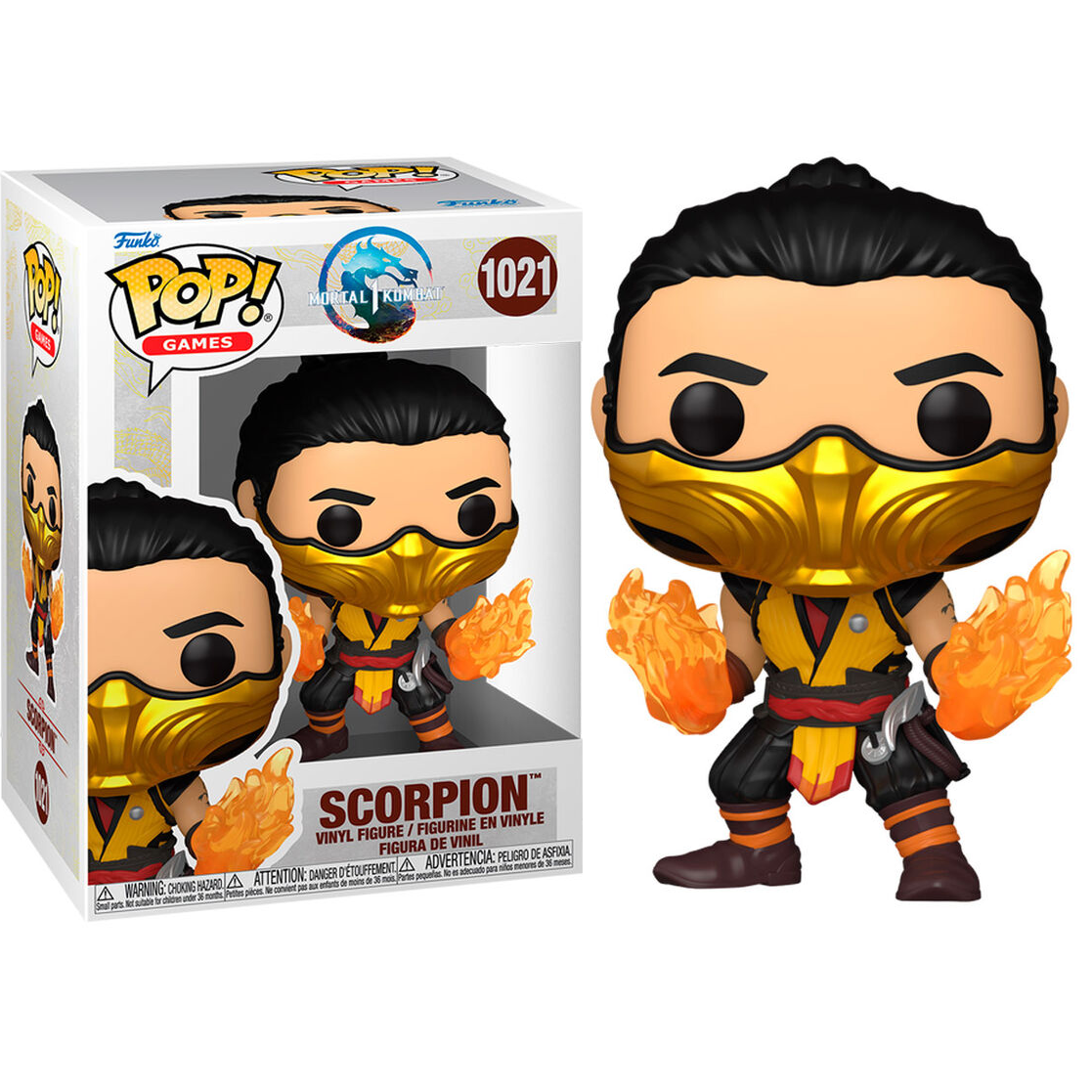 Toys N Tuck:Pop Vinyl - Mortal Kombat - Scorpion 1021,Mortal Kombat