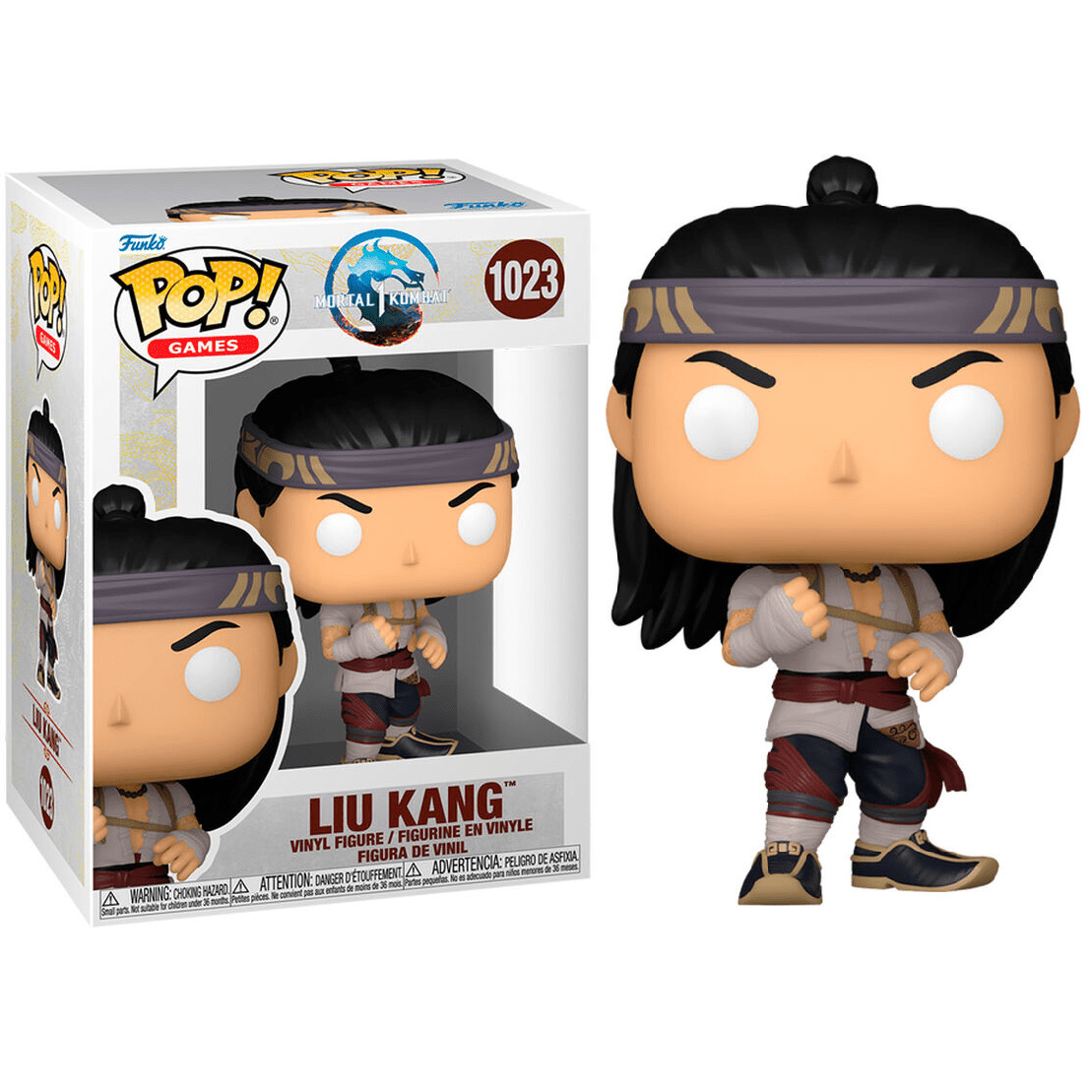 Toys N Tuck:Pop Vinyl - Mortal Kombat - Liu Kang 1023,Mortal Kombat