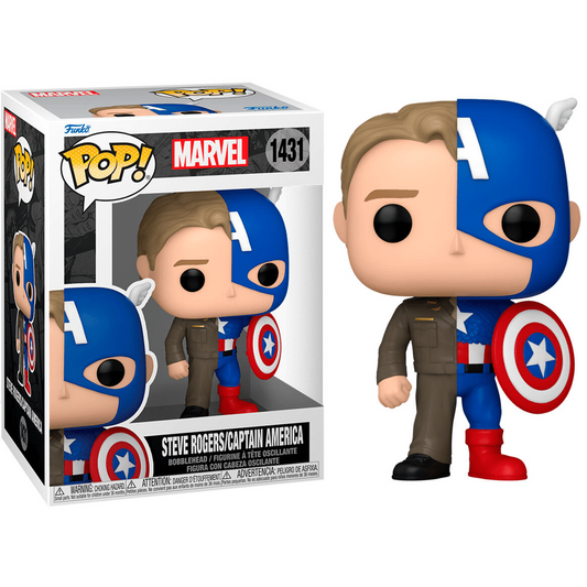 Toys N Tuck:Pop Vinyl - Marvel - Steve Rogers/Captain America 1431,Marvel