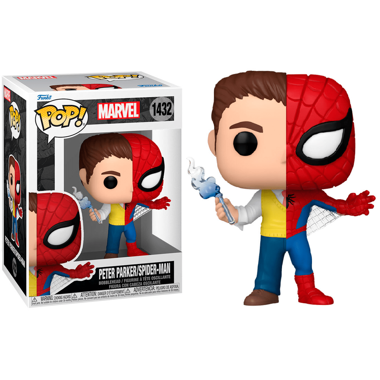 Toys N Tuck:Pop Vinyl - Marvel - Peter Parker/Spider-Man 1432,Marvel