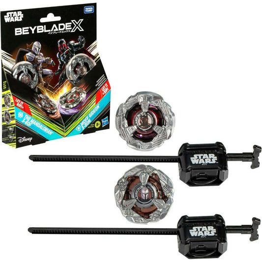 Toys N Tuck:Beyblade X Star Wars The Mandalorian 3-60F VS Moff Gideon 3-80N,Beyblade