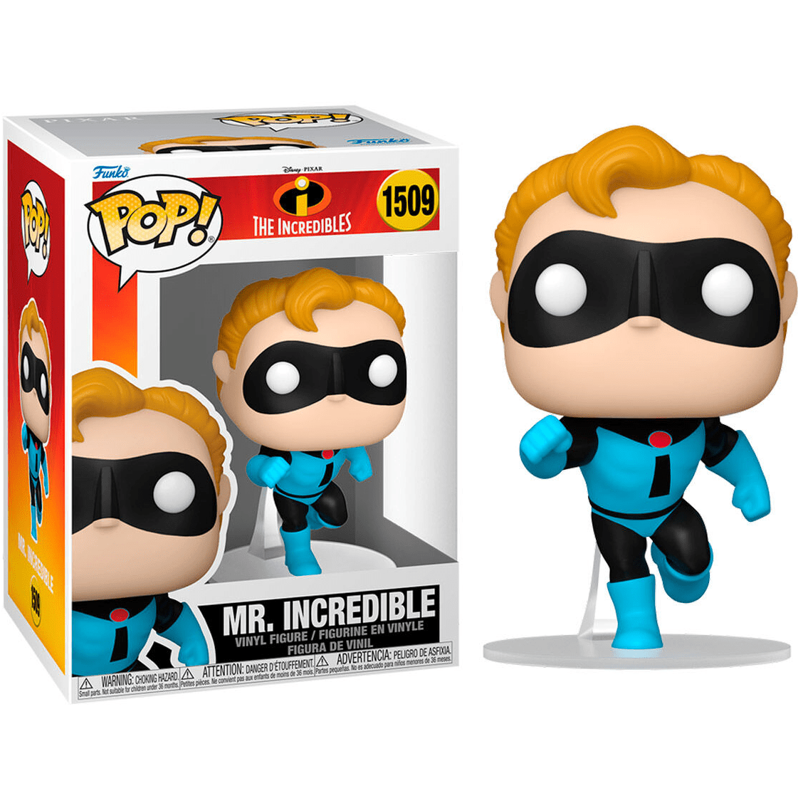 Toys N Tuck:Pop! Vinyl - The Incredibles - Mr. Incredible 1509,Disney