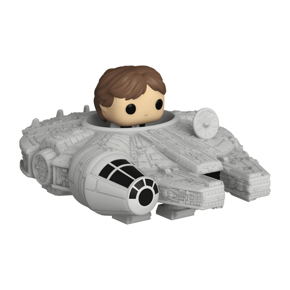 Toys N Tuck:Bitty Pop! Rides Han Solo and The Millennium Falcon,Funko