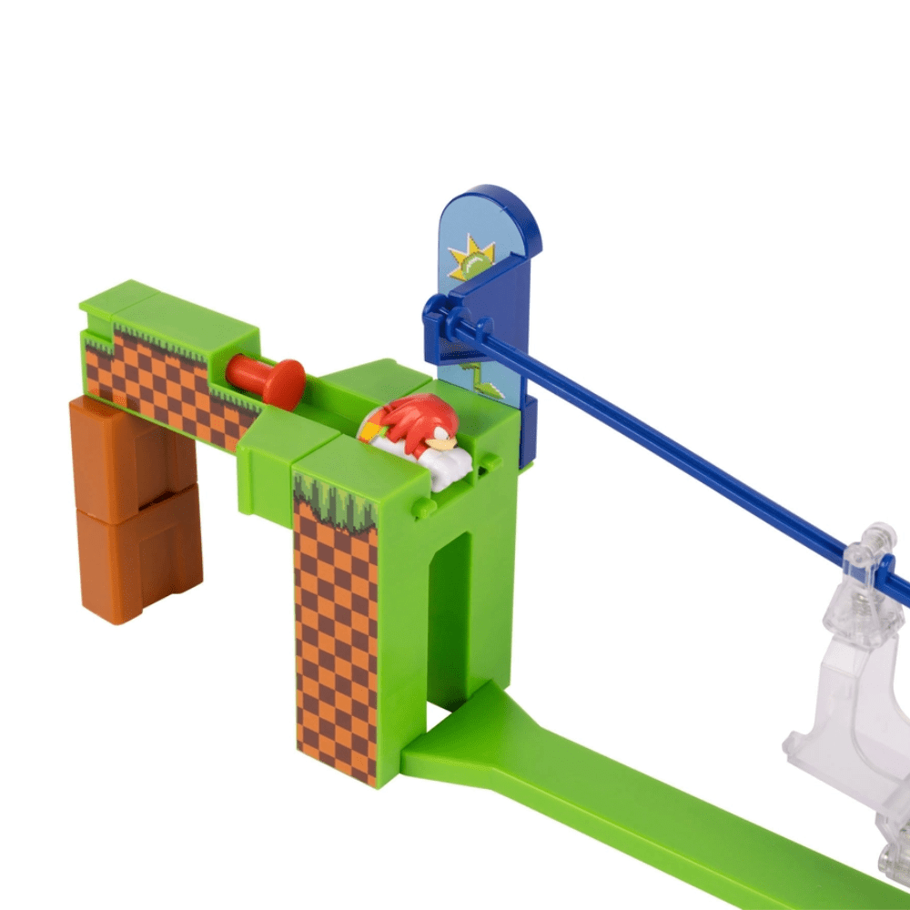 Toys N Tuck:Sonic The Hedgehog Go-Go Racers Knuckles Adventure Playset,Sonic The Hedgehog