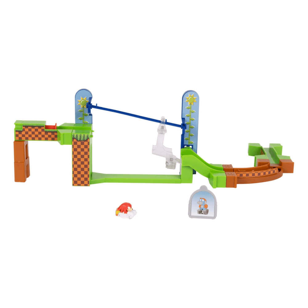 Toys N Tuck:Sonic The Hedgehog Go-Go Racers Knuckles Adventure Playset,Sonic The Hedgehog