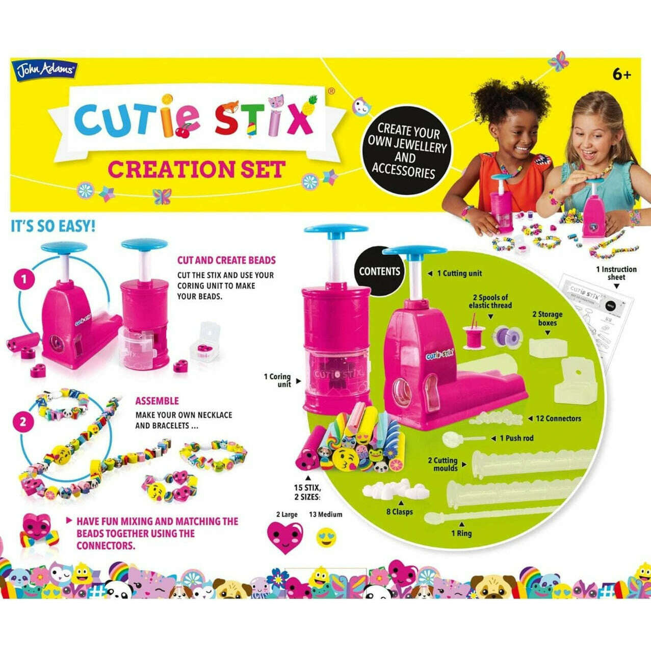 Toys N Tuck:Cutie Stix Creation Set,John Adams