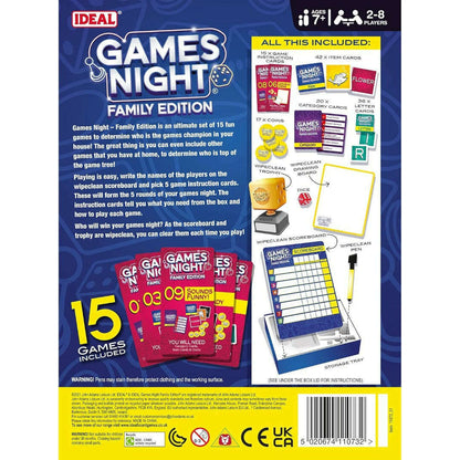 Toys N Tuck:Games Night Family Edition,Ideal