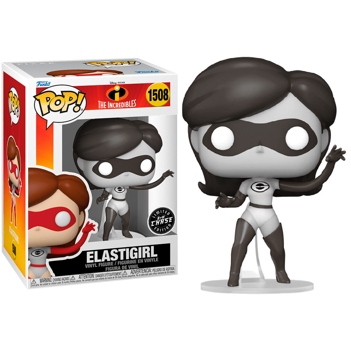 Toys N Tuck:Pop! Vinyl - The Incredibles - Elastigirl 1508 Chase,Disney