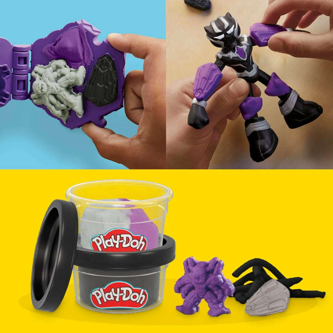 Toys N Tuck:Play-Doh Marvel Black Panther Cutting Claws,Play-Doh