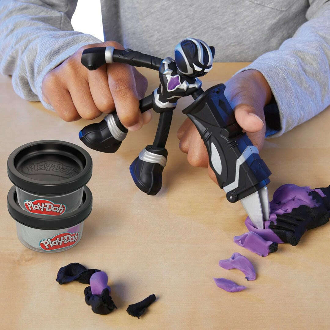 Toys N Tuck:Play-Doh Marvel Black Panther Cutting Claws,Play-Doh