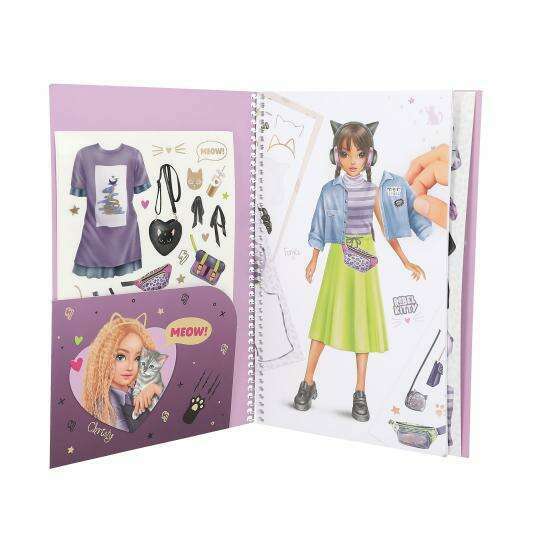 Toys N Tuck:Depesche Top Model Dress Me Up Rebel Kitty,Top Model