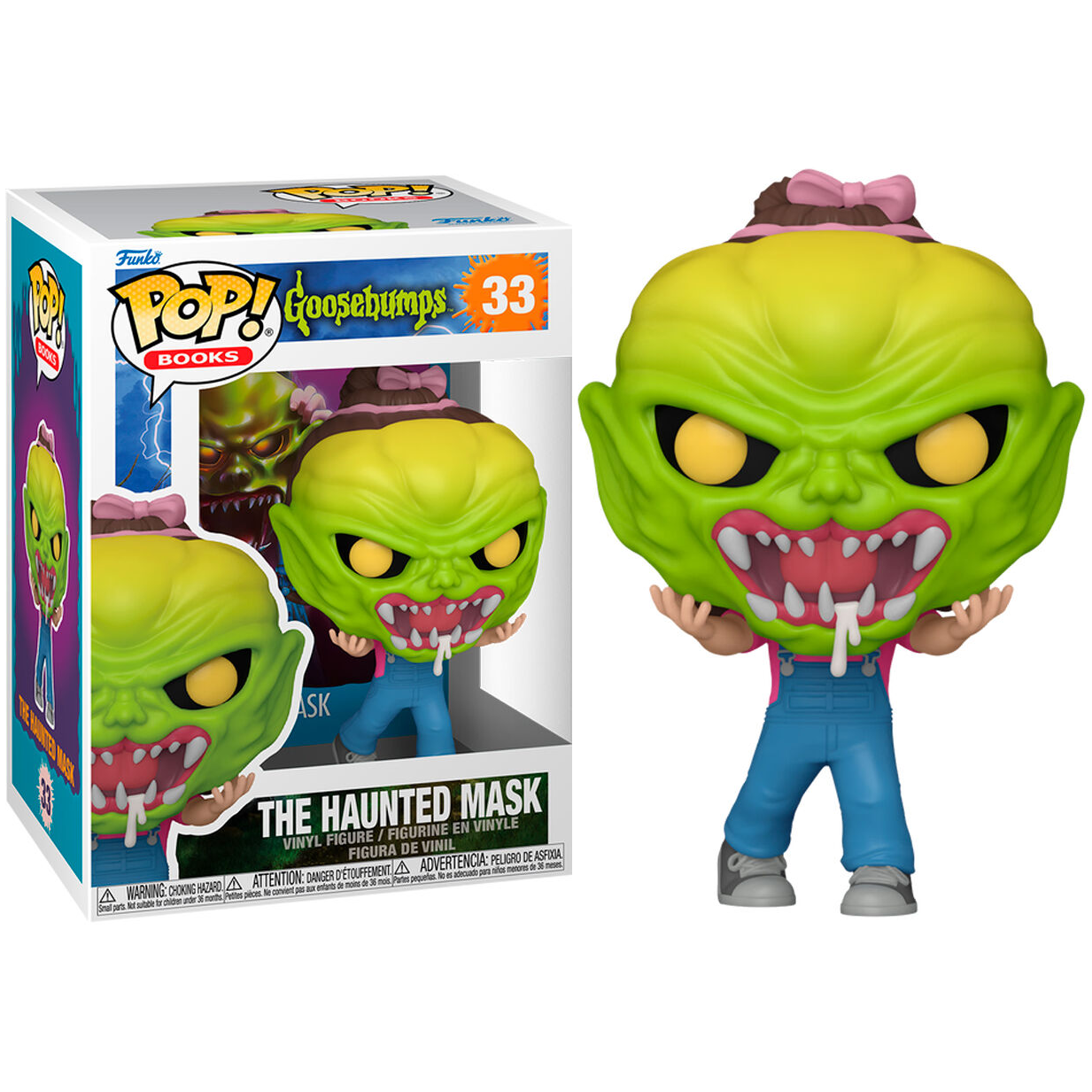 Toys N Tuck:Pop! Vinyl - Goosebumps - The Haunted Mask 33,Goosebumps