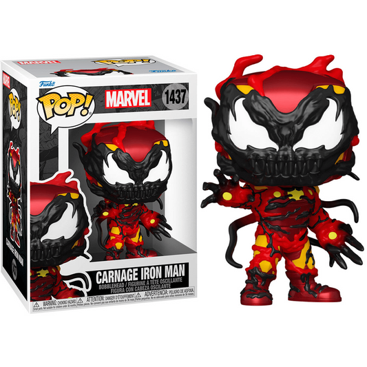 Toys N Tuck:Pop! Vinyl - Marvel - Carnage Iron Man 1437,Marvel